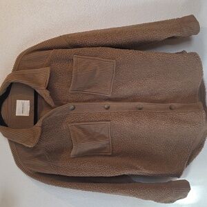 American Eagle Cozy Sherpa Shacket